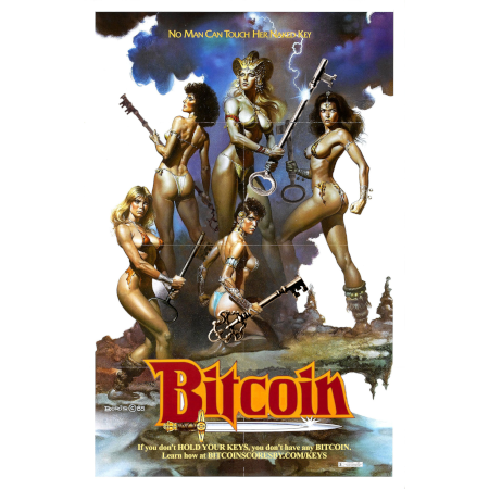 Barbarian Queens Hold Their Own Keys Poster